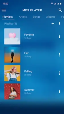 Music Player android App screenshot 1